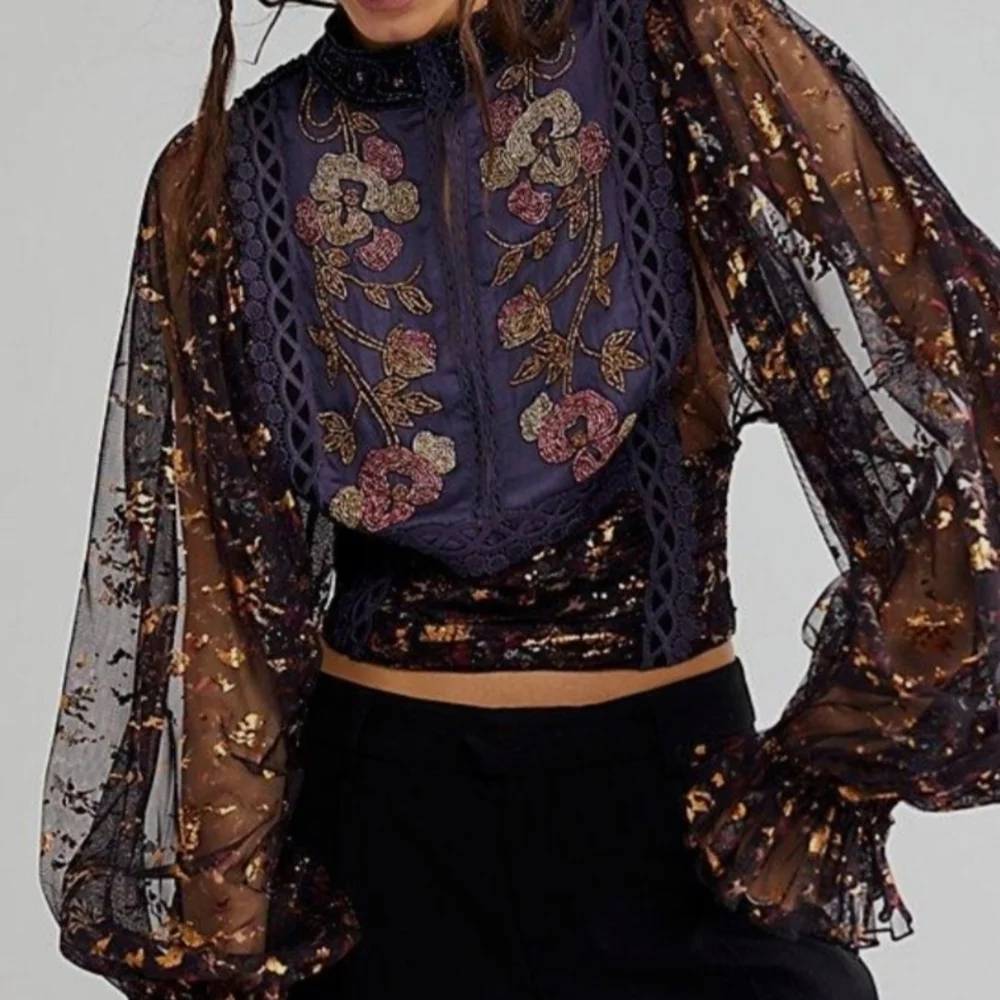 Free People Camille Top. - Picture 1 of 4